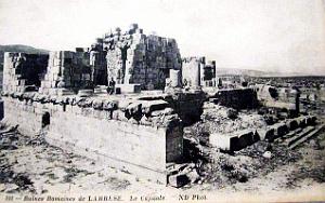 ALGERIE-RUINES ROMAINES DE LAMBESE (39)